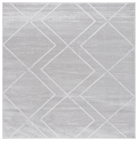 Safavieh Carter 6'-7" x 6'-7" Rug in Grey / Light Grey