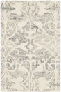 Safavieh Chatham 2'-0" x 3'-0" Rug in Light Grey / Ivory
