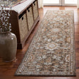 Safavieh Vintage Westwood 2'-0" x 8'-0" Rug in Brown / Beige Ivory
