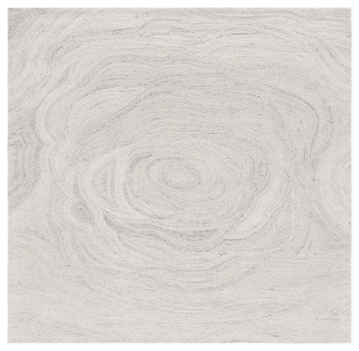Safavieh Abstract 6'-0" x 6'-0" Rug in Light Grey / Beige