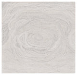 Safavieh Abstract 6'-0" x 6'-0" Rug in Light Grey / Beige
