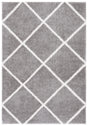 Safavieh Tahoe Shag 4'-0" x 6'-0" Rug in Grey / White
