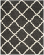 Safavieh Sgd-Dallas Shag 10'-0" x 14'-0" Rug in Dark Grey / Ivory