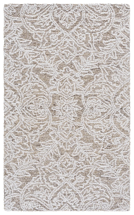 Safavieh Ebony 3'-0" x 5'-0" Rug in Brown / Ivory