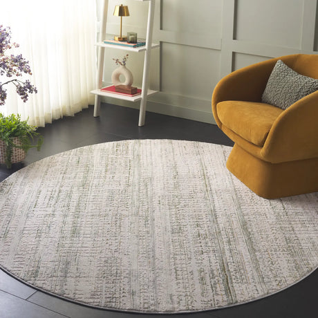 Safavieh Prestige 6'-7" x 6'-7" Rug in Ivory / Light Green