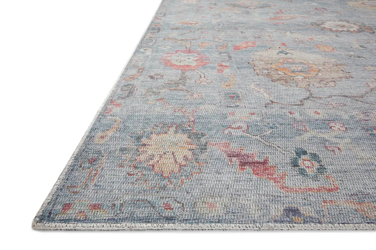 Loloi Elysium Ely-04 Denim/Multi Rug - rug corner