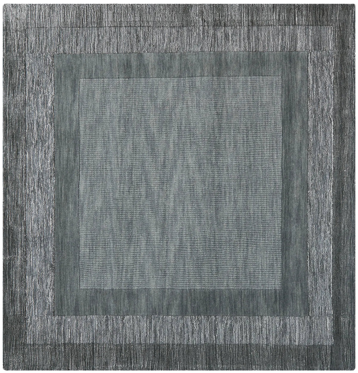 Safavieh Impressions 6'-0" x 6'-0" Rug in Charcoal / Blue