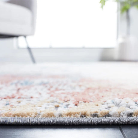 Safavieh Vogue 4'-0" x 6'-0" Rug in Ivory / Blue Rust