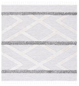 Safavieh Marrakesh 6'-7" x 6'-7" Rug in Grey / Ivory