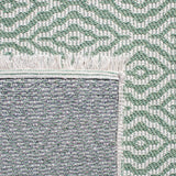 Safavieh Augustine 4'-5" x 6'-5" Rug in Green / Ivory