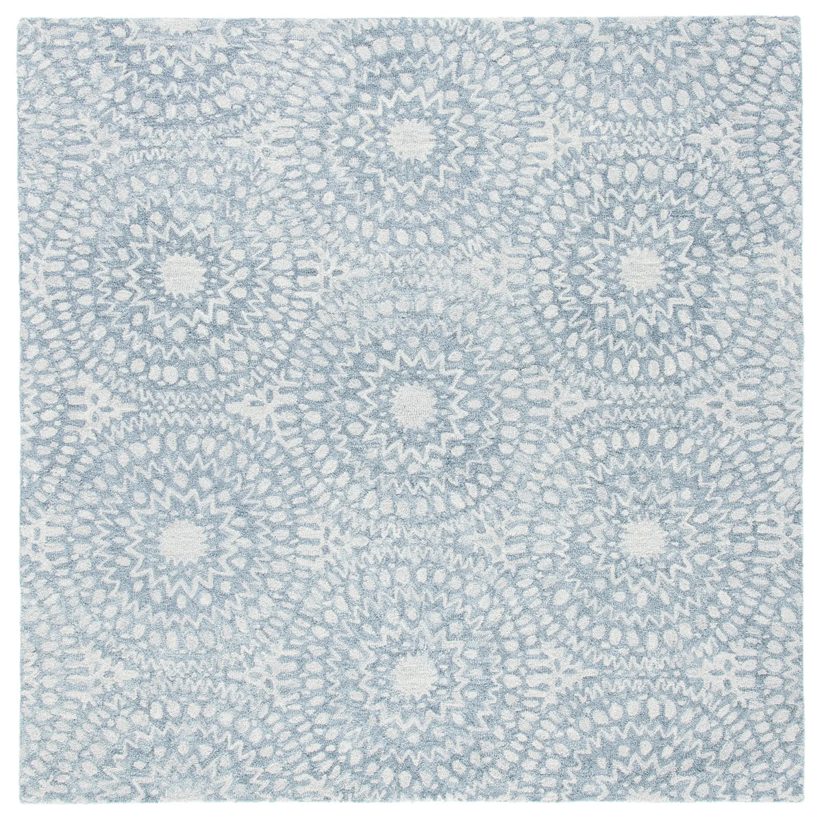Safavieh Metro 6'-0" x 6'-0" Rug in Ivory / Dark Grey
