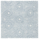 Safavieh Metro 6'-0" x 6'-0" Rug in Ivory / Dark Grey