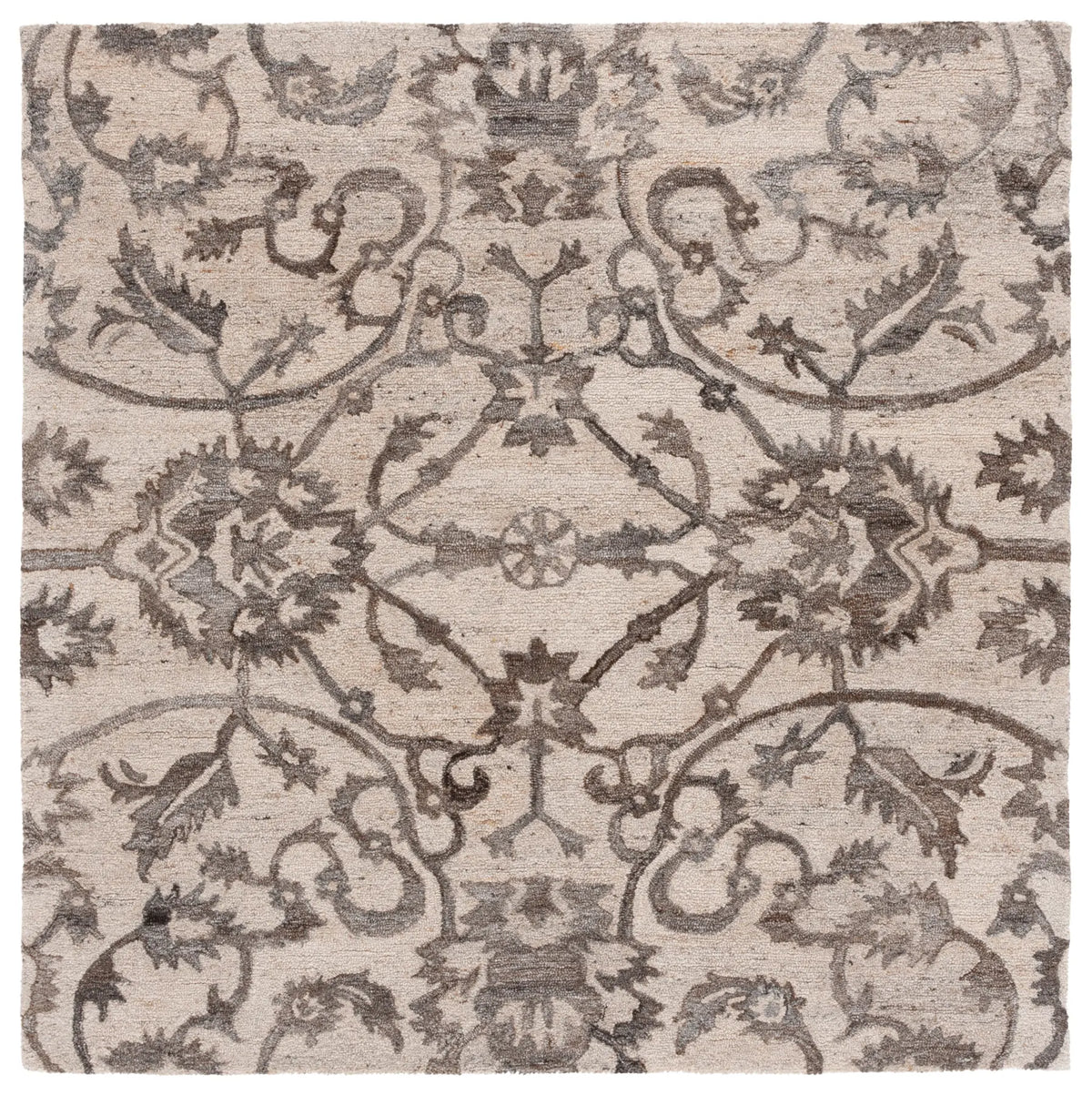 Safavieh Anatolia 6'-0" x 6'-0" Rug in Ivory / Brown