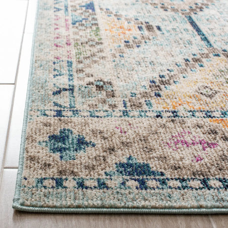 Safavieh Madison 4'-0" x 6'-0" Rug in Blue / Yellow