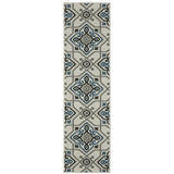 Oriental Weavers Torrey 004Y1 Beige/ Blue Rug - runner