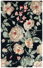 Safavieh Jardin 4'-0" x 6'-0" Rug in Black / Beige