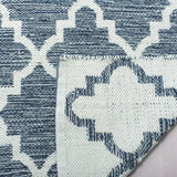 Safavieh Montauk 5'-0" x 8'-0" Rug in Navy / Ivory