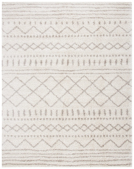 Safavieh Arizona Shag 10'-0" x 14'-0" Rug in Ivory / Beige