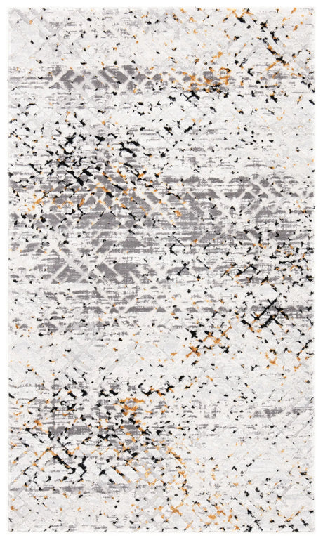 Safavieh Amalfi 3'-0" x 5'-0" Rug in Cream / Charcoal