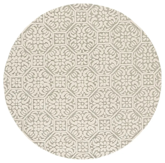 Safavieh Martha Stewart 6'-0" x 6'-0" Rug in Light Green / Ivory