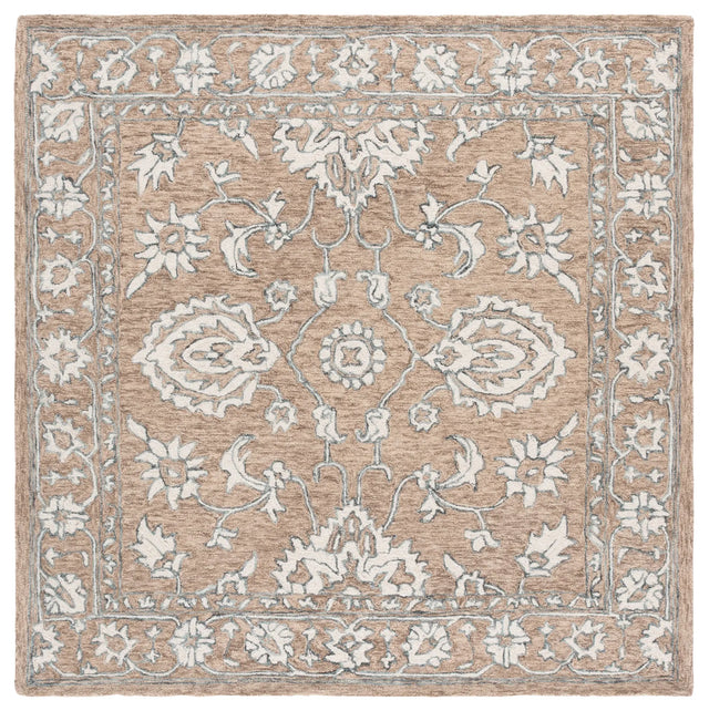 Safavieh Metro 6'-0" x 6'-0" Rug in Beige / Ivory