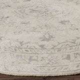 Safavieh Glamour 6'-0" x 6'-0" Rug in Light Grey