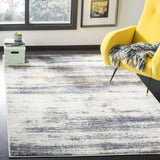 Safavieh Adirondack 4'-0" x 6'-0" Rug in Light Grey / Black