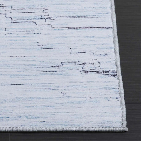 Safavieh Tacoma 4'-0" x 6'-0" Rug in Grey / Turquoise