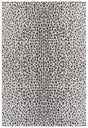 Safavieh Courtyard 5'-3" x 7'-7" Rug in Ivory / Black
