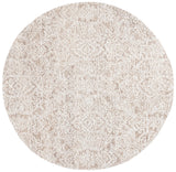 Safavieh Ebony 6'-0" x 6'-0" Rug in Brown / Ivory