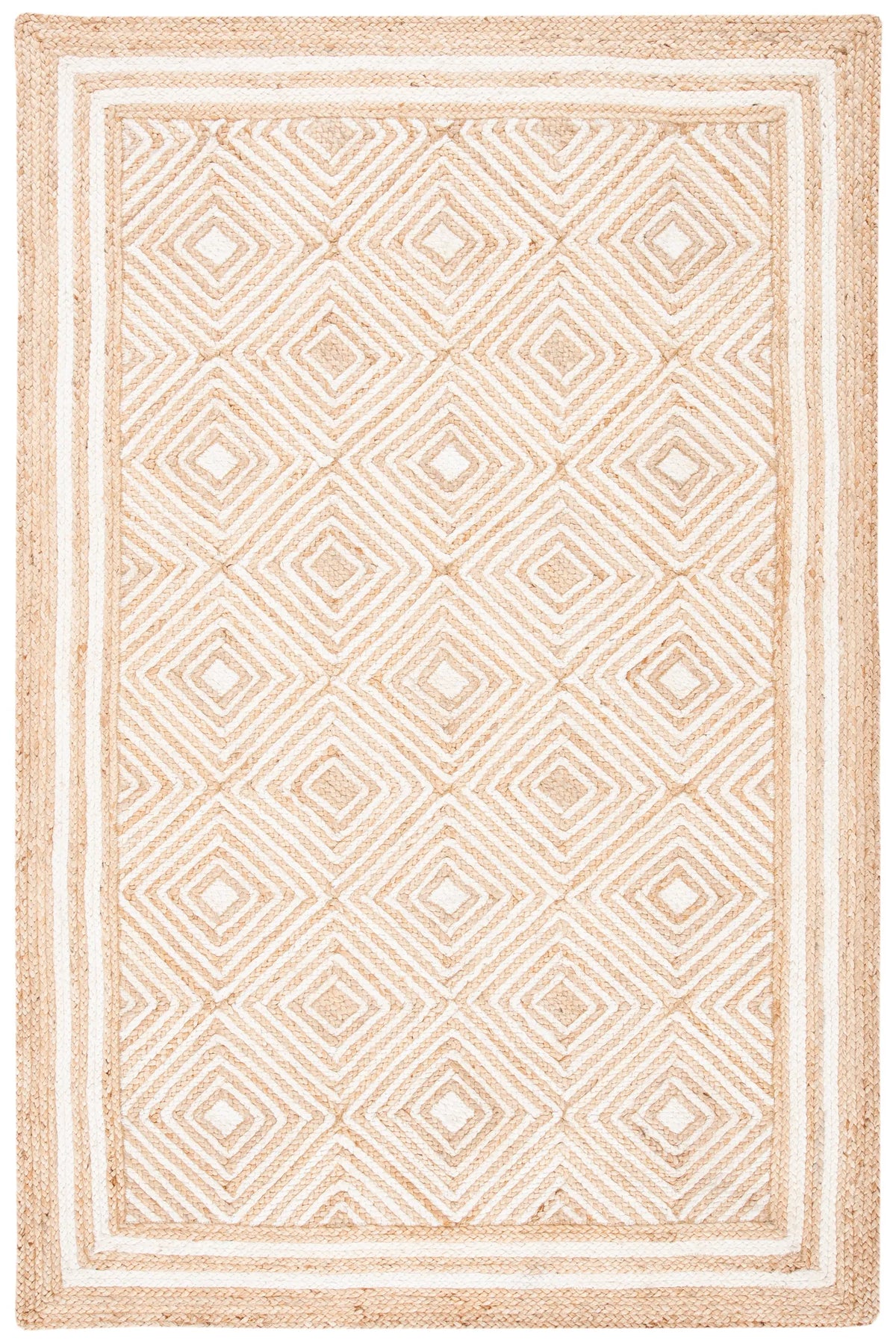 Safavieh Natural Fiber 4'-0" x 6'-0" Rug in Natural / Ivory