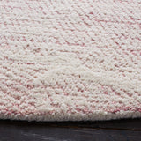 Safavieh Metro 6'-0" x 6'-0" Rug in Pink / Ivory