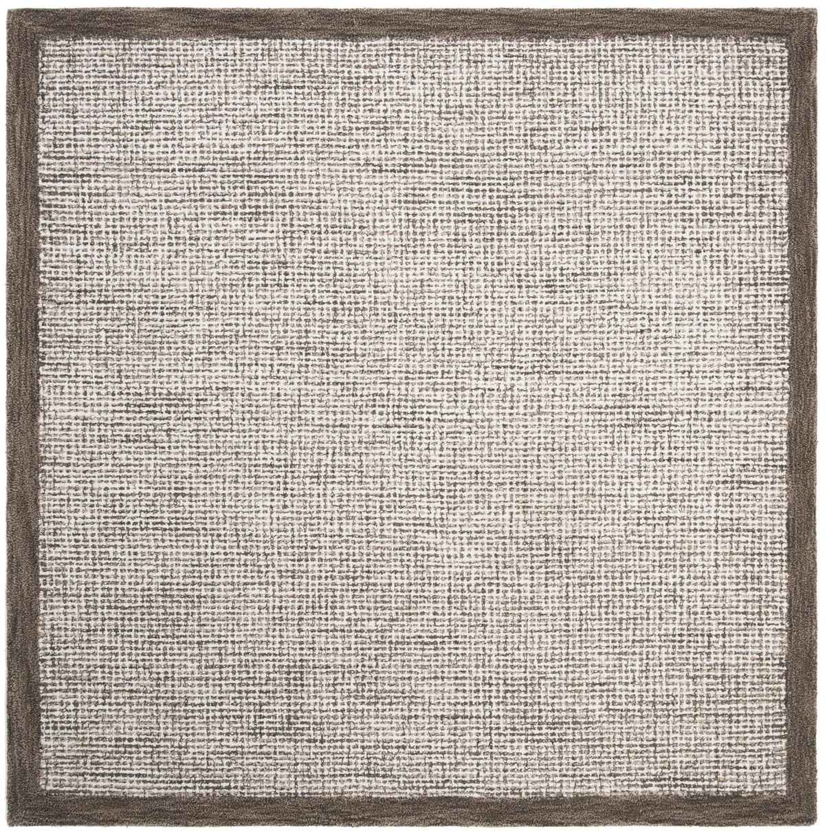 Safavieh Abstract 6'-0" x 6'-0" Rug in Brown / Ivory