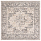 Safavieh Brentwood 5'-0" x 5'-0" Rug in Cream / Grey