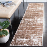 Safavieh Skyler 2'-2" x 9'-0" Rug in Brown / Ivory