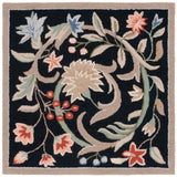Safavieh Chelsea 3'-0" x 3'-0" Rug in Black