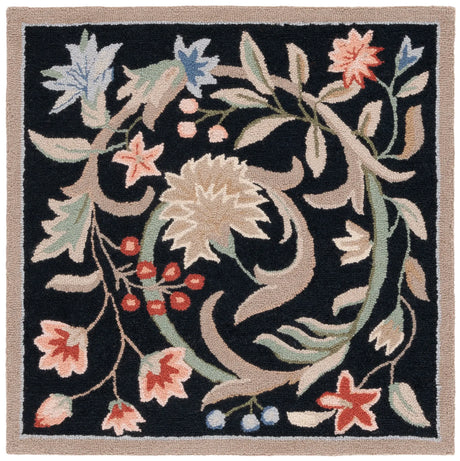 Safavieh Chelsea 3'-0" x 3'-0" Rug in Black