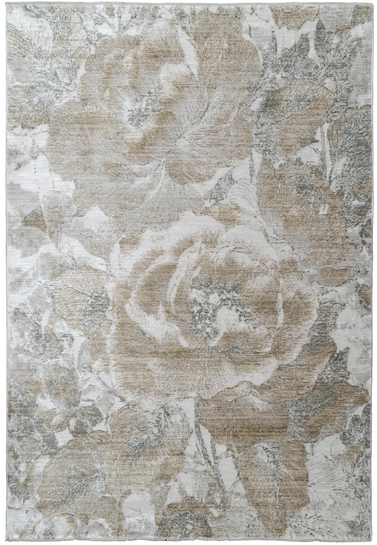 Dynamic Rugs Denali 11631 Power Loomed Transitional Cream/Beige/Grey Rug - Rectangular
