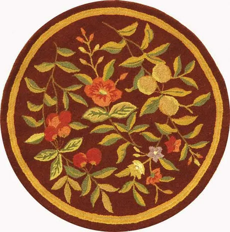 Safavieh Chelsea 3'-0" x 3'-0" Rug in Burgundy