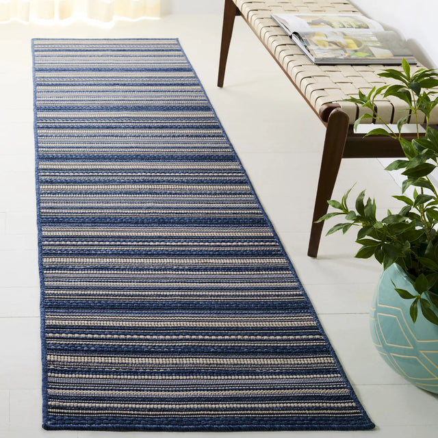 Safavieh Escape 700 2'-3" x 8'-0" Rug in Blue / Beige