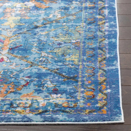 Safavieh Aria 4'-0" x 6'-0" Rug in Blue / Multi