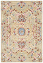 Safavieh Savonnerie 4'-0" x 6'-0" Rug in Sage / Blue