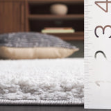 Safavieh Rumi Shag 4'-0" x 6'-0" Rug in Light Grey