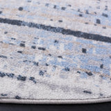 Safavieh Bayside 6'-7" x 6'-7" Rug in Blue / Gold