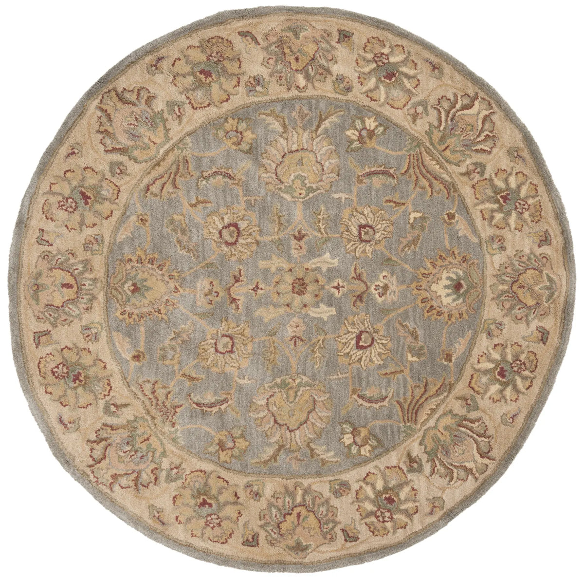 Safavieh Heritage 6'-0" x 6'-0" Rug in Blue / Beige