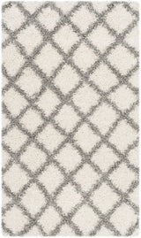 Safavieh Sgd-Dallas Shag 3'-0" x 5'-0" Rug in Ivory / Grey