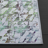 Safavieh Tacoma 4'-0" x 6'-0" Rug in Grey / Green