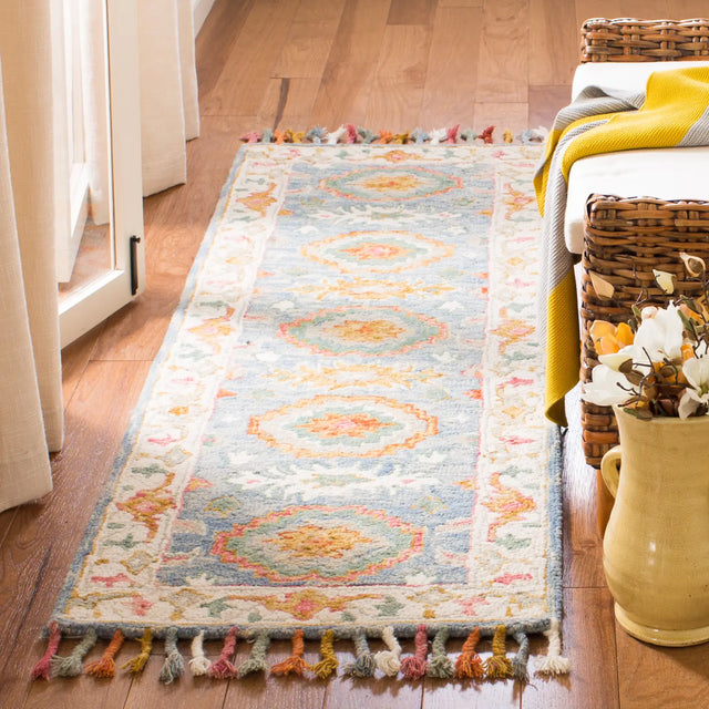 Safavieh Aspen 2'-3" x 7'-0" Rug in Blue / Ivory