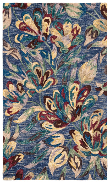 Safavieh Blossom 3'-0" x 5'-0" Rug in Blue / Violet