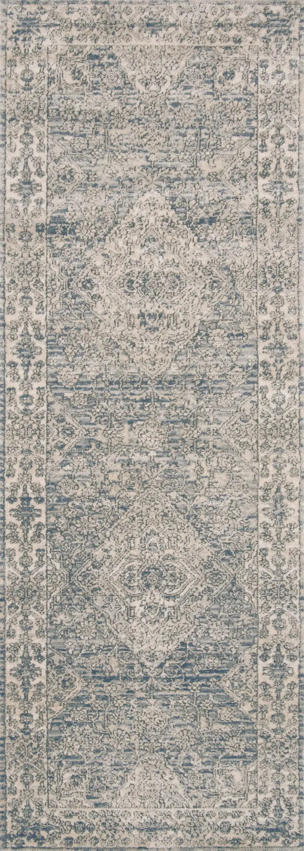Loloi Teagan Tea-04 Sky/Natural Rugs - runner flat